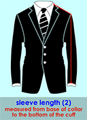 collar to cuff