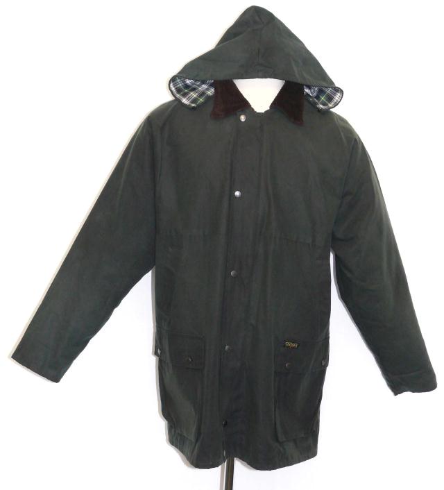 OXFORD GREEN Men ENGLAND Hunting Shooting Rugged Rain Trench JACKET 