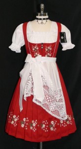 dirndl-red